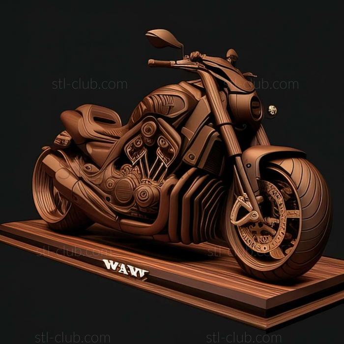 3D мадэль Yamaha VMAX (STL)